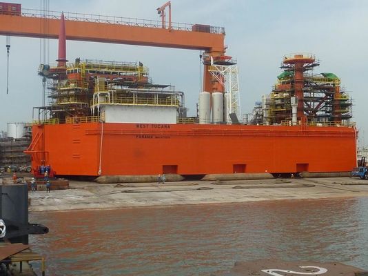 Chất lượng Túi khí cao su hàng hải 16m Thuyền thang máy cứu hộ hàng hải Túi khí cứu hộ nhà máy sản xuất