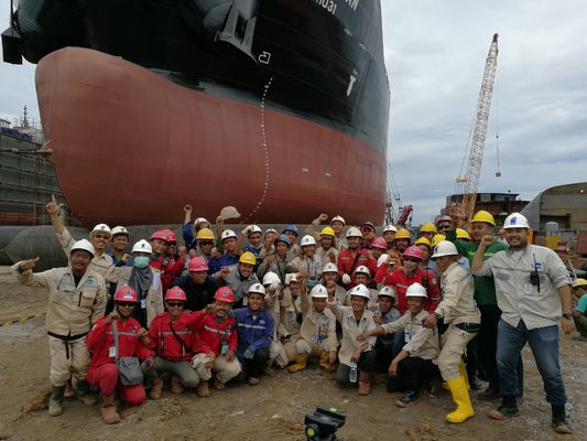 Chất lượng Túi khí cao su hàng hải 16m Thuyền thang máy cứu hộ hàng hải Túi khí cứu hộ nhà máy sản xuất