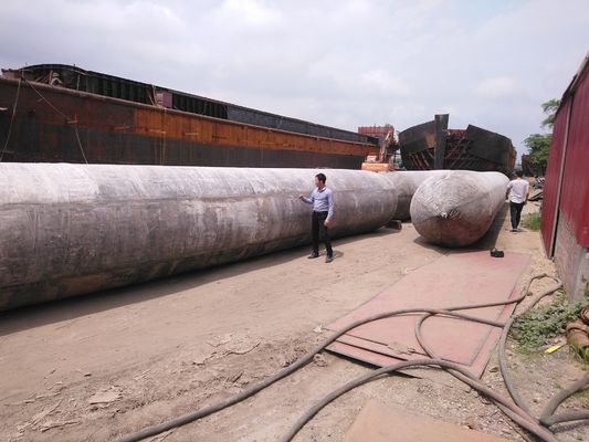 Chất lượng ISO 14409:2011 Chứng nhận túi khí phóng tàu đường kính 1800mm với tuổi thọ từ 6 đến 10 năm cho các ứng dụng hàng hải nhà máy sản xuất