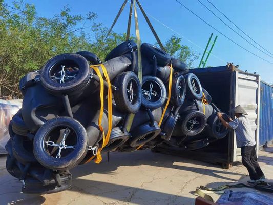 Chất lượng Thuyền neo tàu biển Tấm chắn cao su khí nén Yokohama Loại BV được chứng nhận nhà máy sản xuất