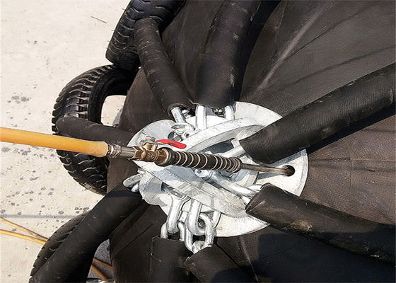 Chất lượng Bộ chắn bùn cao su khí nén 50kpa 80Kpa cho tàu và bến tàu nhà máy sản xuất