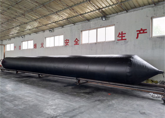 Chất lượng ISO 14409 Certified Pneumatic Rubber Fender - Natural Rubber Marine Airbag with 80kpa Working Pressure nhà máy sản xuất