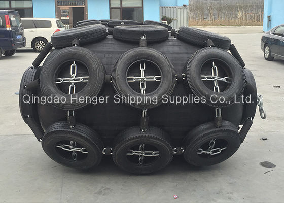 Chất lượng ISO17357 Compliant Pneumatic Rubber Fender with Customized 0.3-4.8 M Size and 50kpa & 80kpa Pressure for Marine Applications nhà máy sản xuất