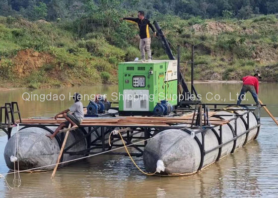 Chất lượng Túi khí cao su biển với hợp chất nhiệt độ dưới mức không cho khu vực Bắc Cực phóng tàu trong đường kính 0,8-3 M nhà máy sản xuất