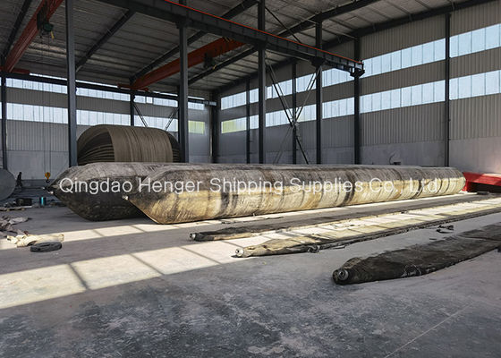 Chất lượng ISO 14409 Chất liệu cao su tự nhiên và túi khí cao su biển được chứng nhận với áp suất làm việc 80kPa Nhà máy